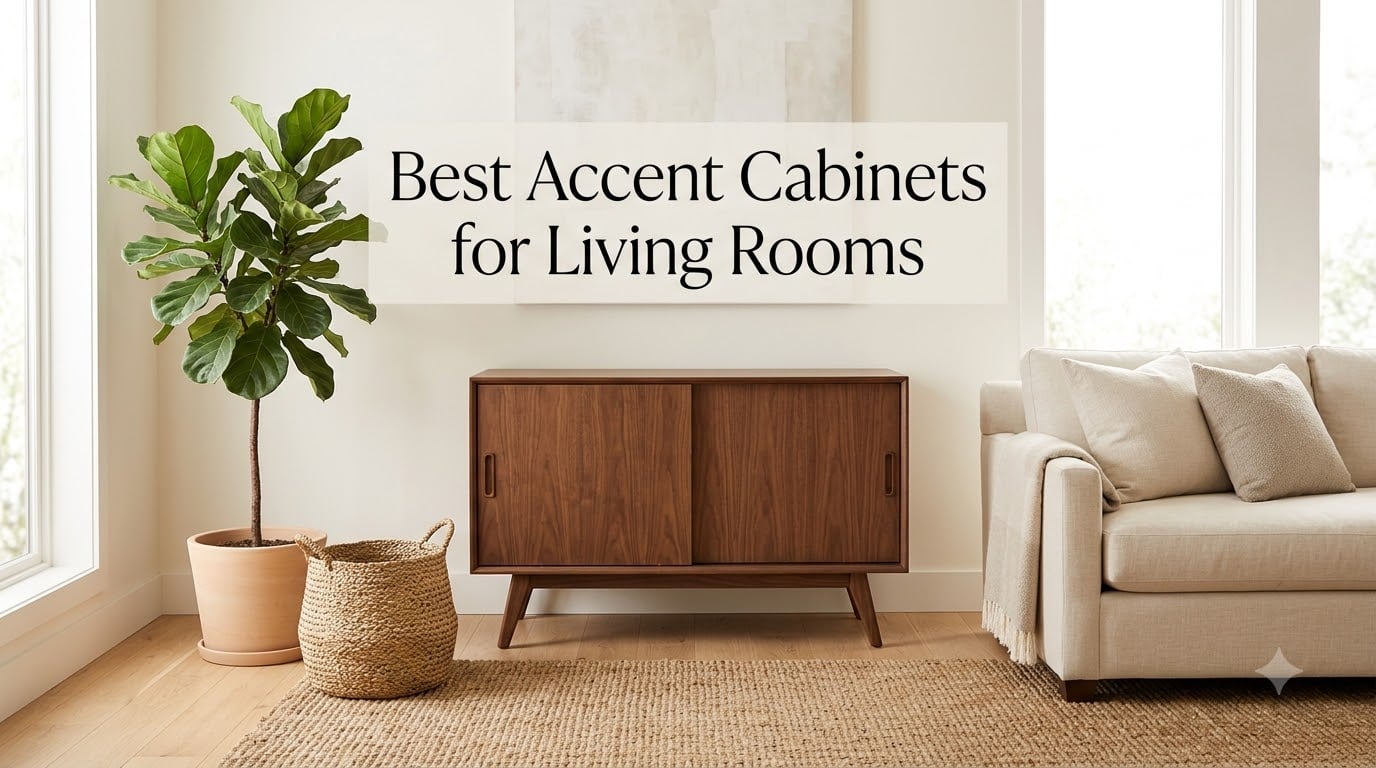 Best Accent Cabinets for Living Rooms