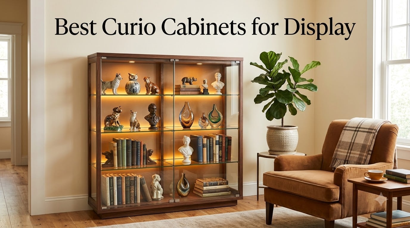 Best Curio Cabinets for Display