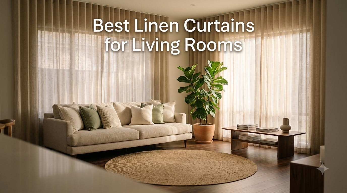 Best Linen Curtains for Living Rooms
