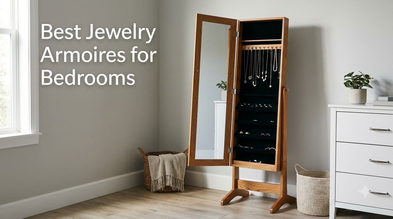 Best Jewelry Armoires for Bedrooms
