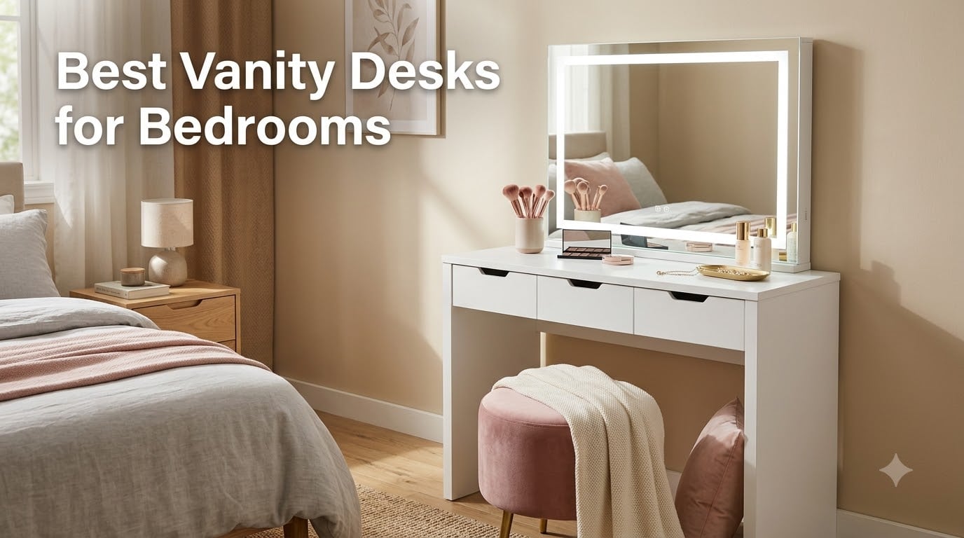 Best Vanity Desks for Bedrooms