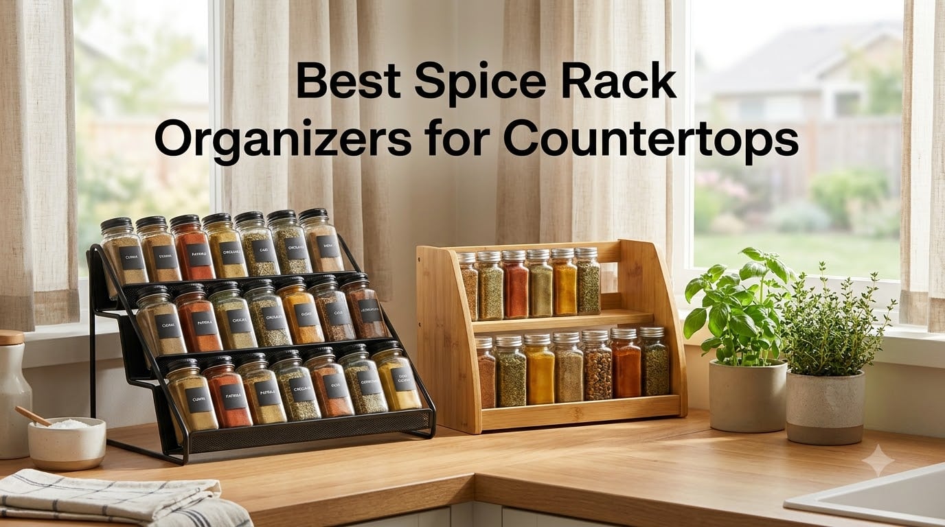 Best Spice Rack Organizers for Countertops