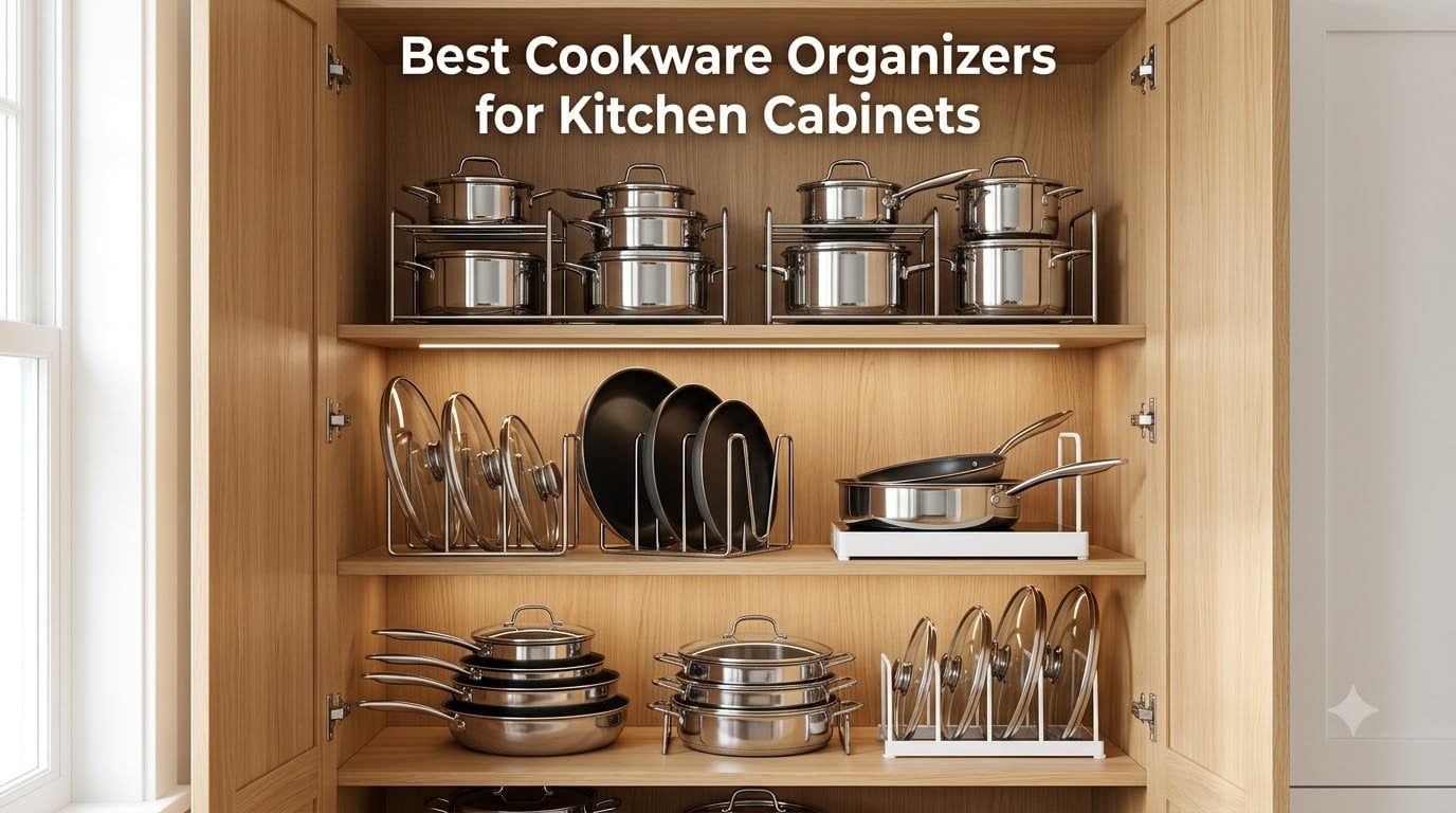 Best Cookware Organizers for Kitchen Cabinets