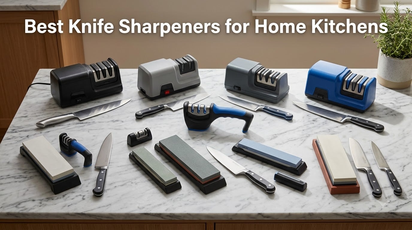 Best Knife Sharpeners for Home Kitchens