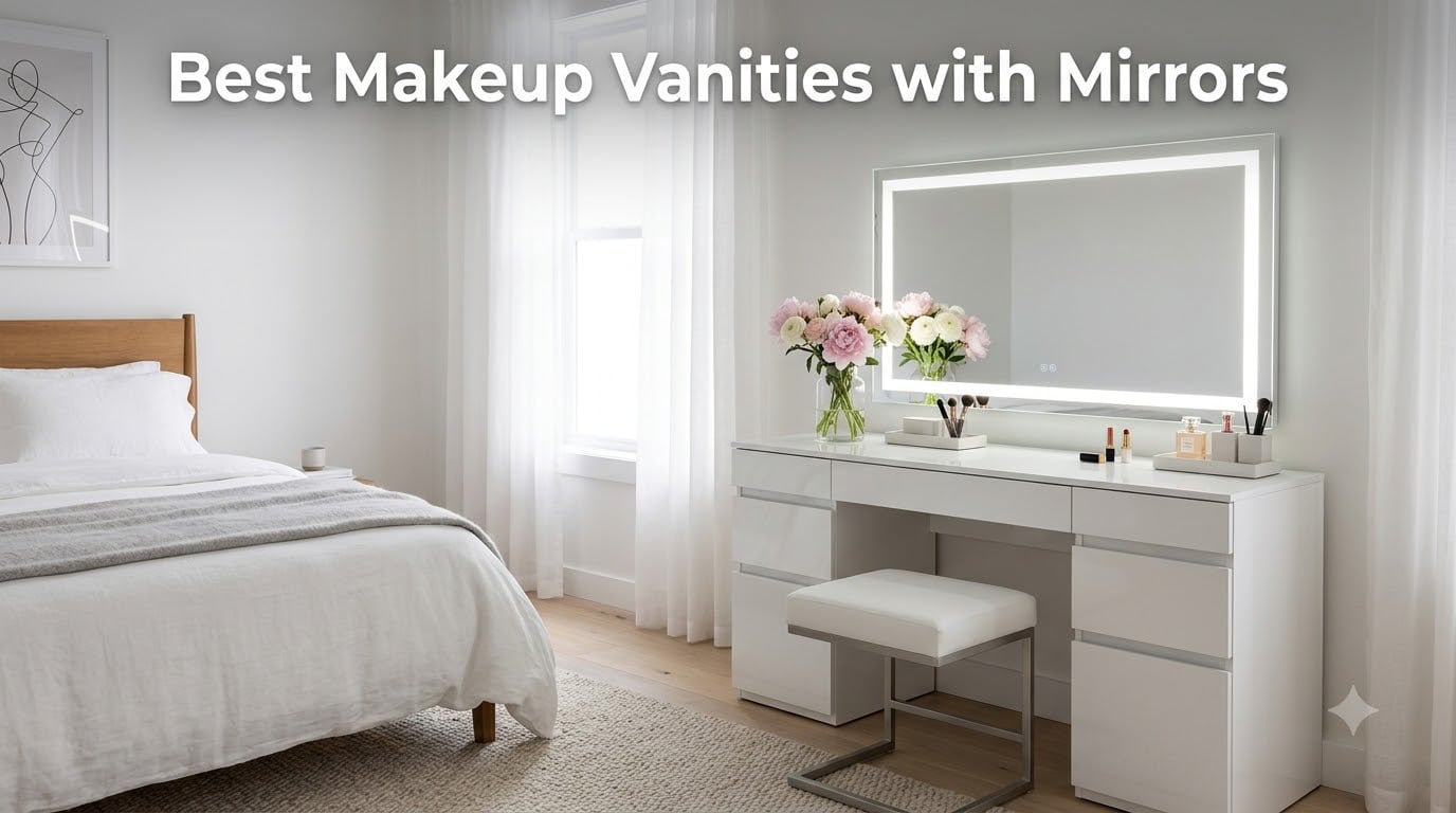 Best Makeup Vanities with Mirrors