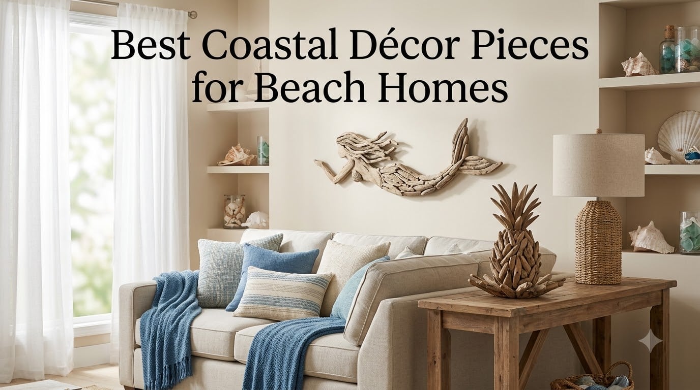 Best Coastal Décor Pieces for Beach Homes