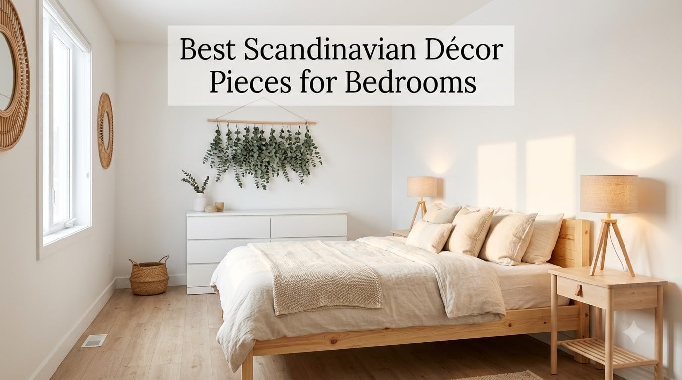 Best Scandinavian Décor Pieces for Bedrooms