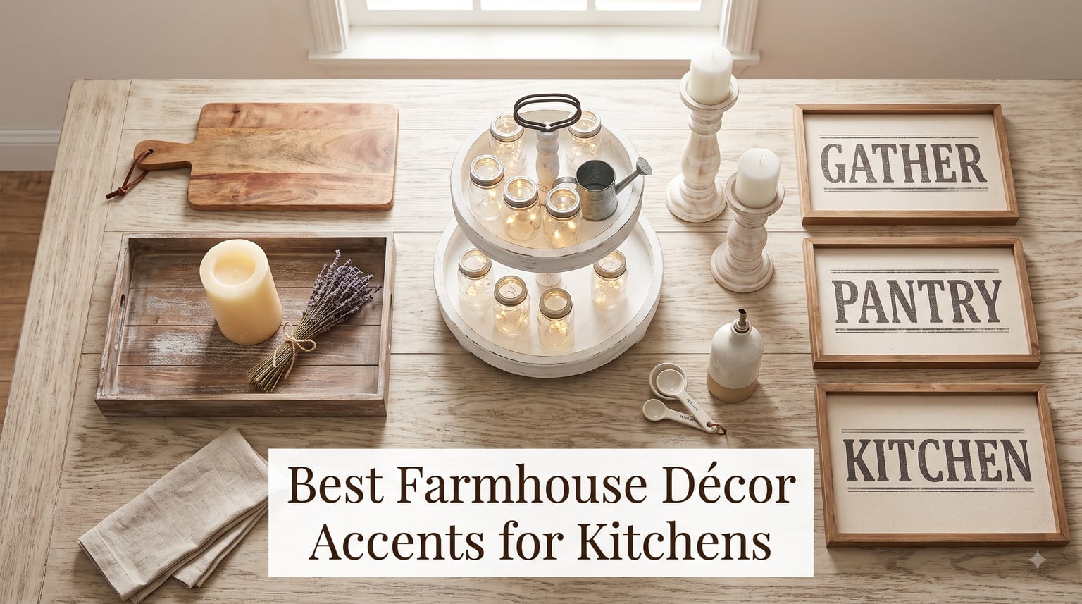 Best Farmhouse Décor Accents for Kitchens