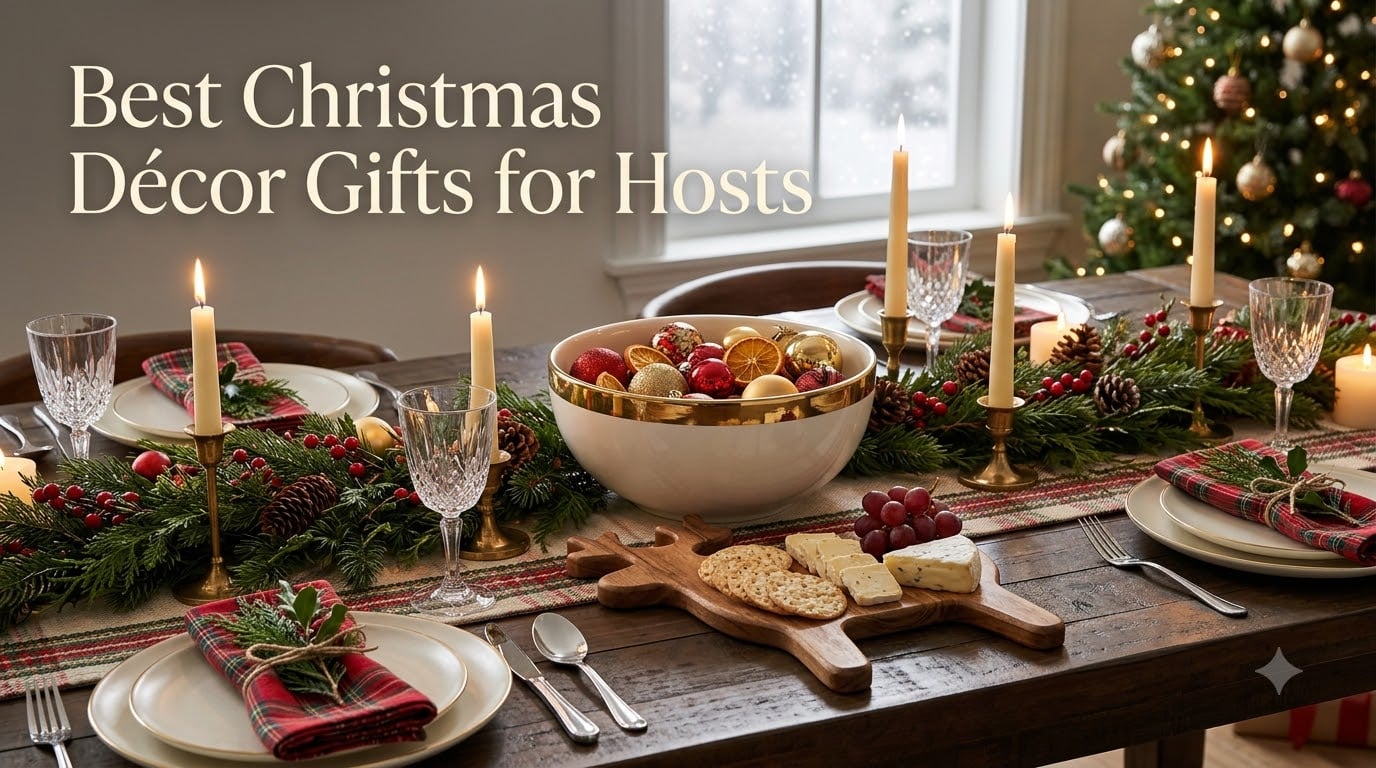 Best Christmas Décor Gifts for Hosts