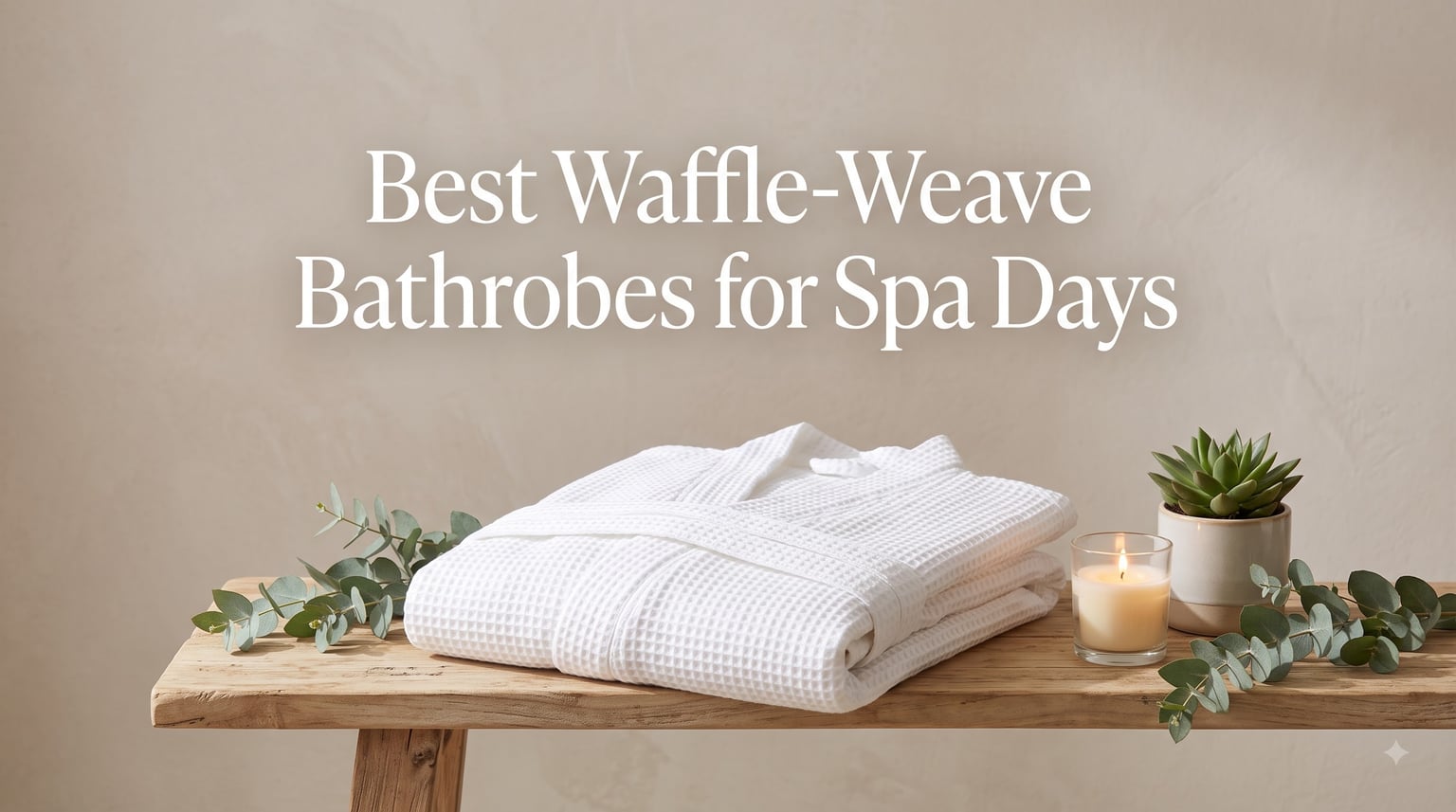 Best Waffle-Weave Bathrobes for Spa Days