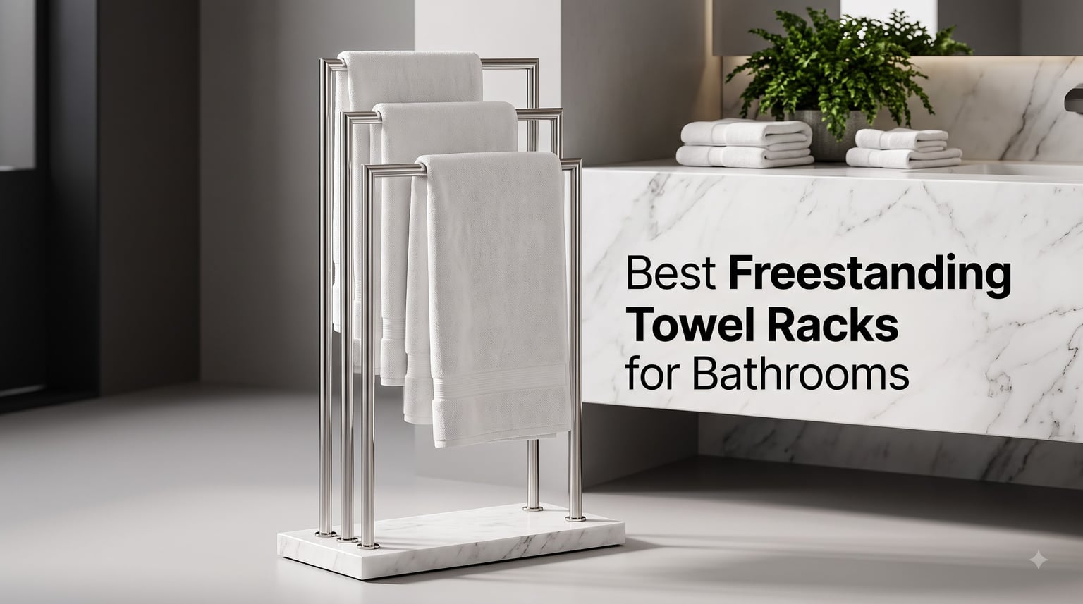 Best Freestanding Towel Racks for Bathrooms