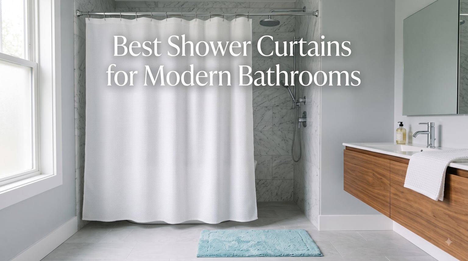 Best Shower Curtains for Modern Bathrooms