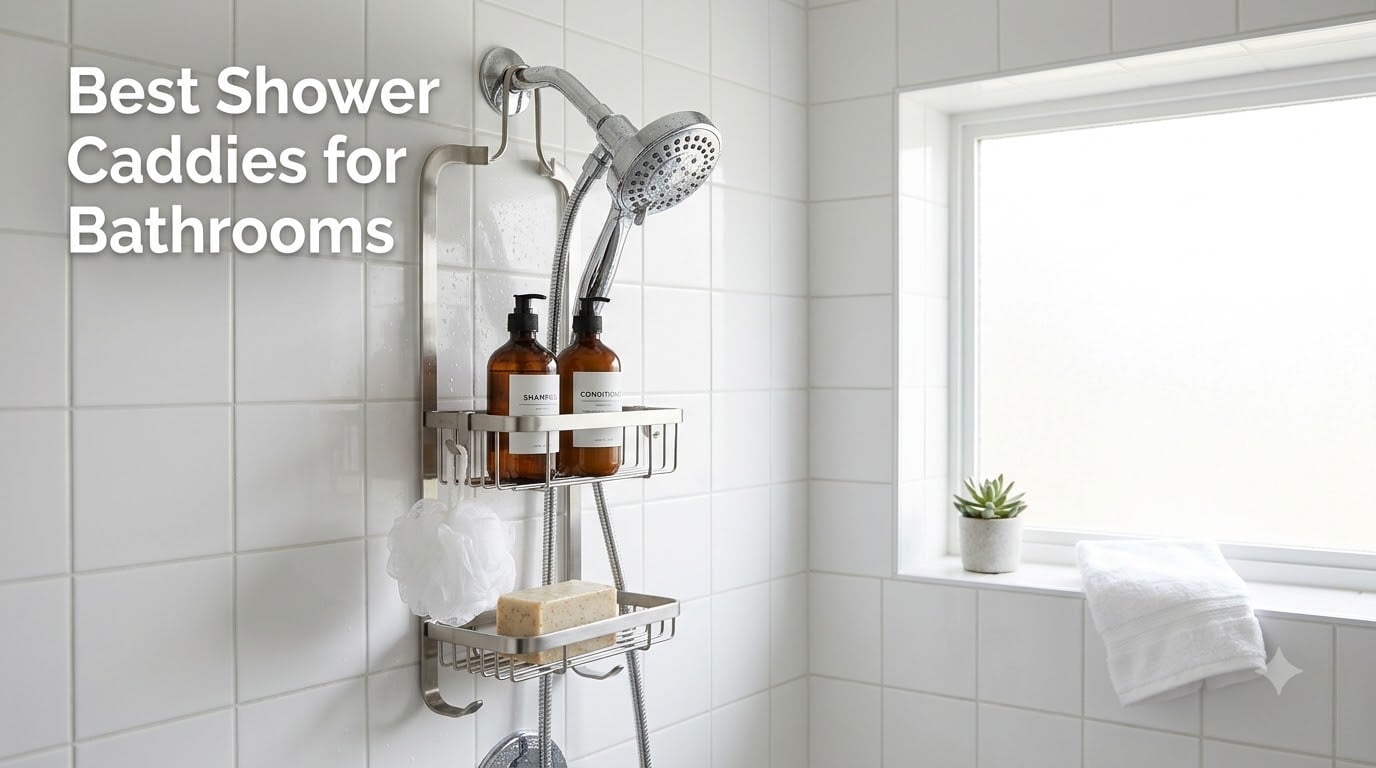 Best Shower Caddies for Bathrooms