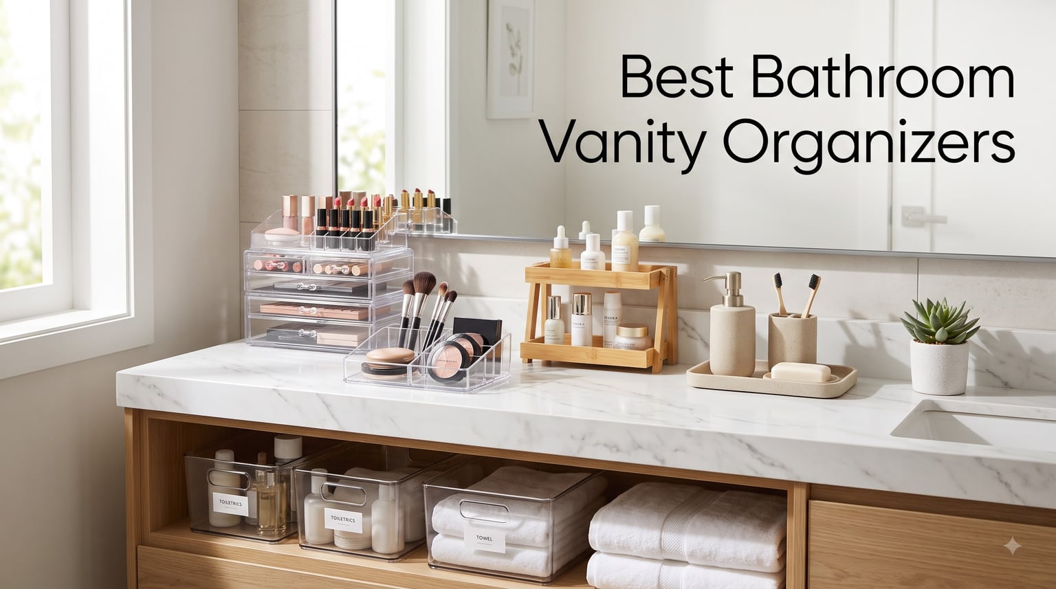 Best Bathroom Vanity Organizers