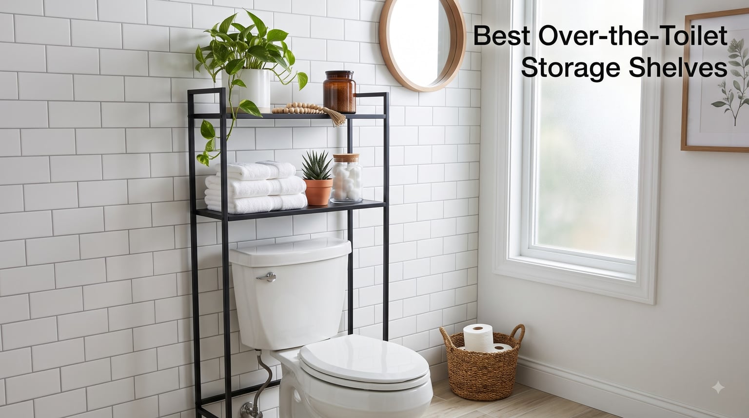 Best Over-the-Toilet Storage Shelves
