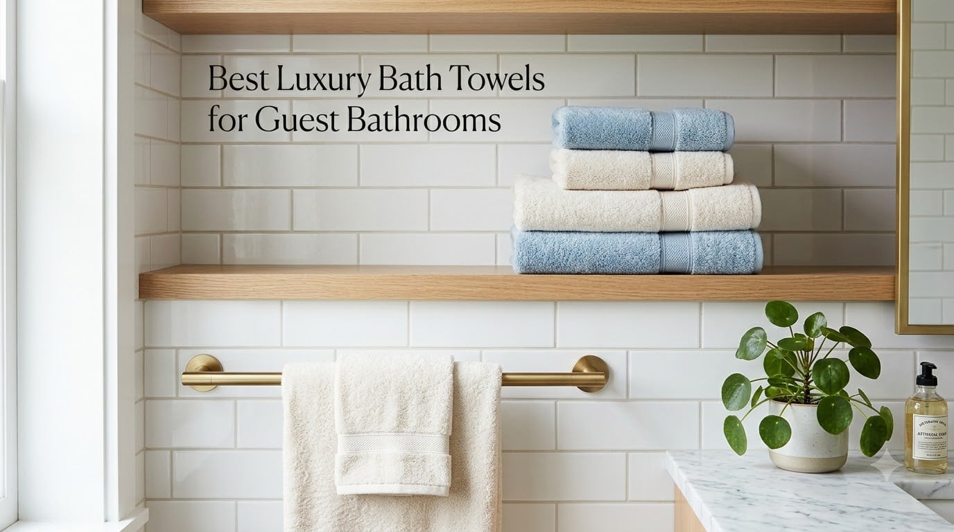 Best Luxury Bath Towels for Guest Bathrooms