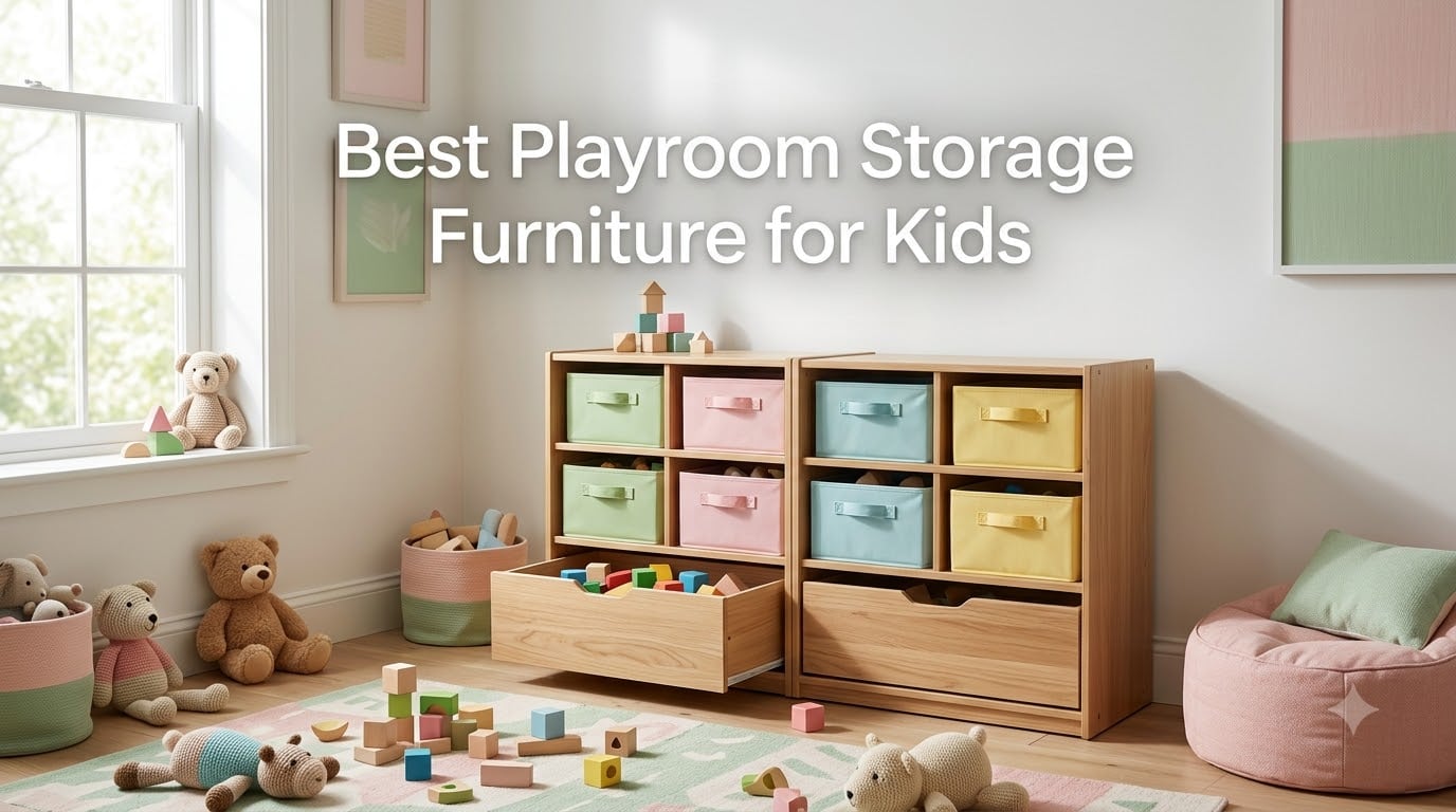 Best Playroom Storage Furniture for Kids