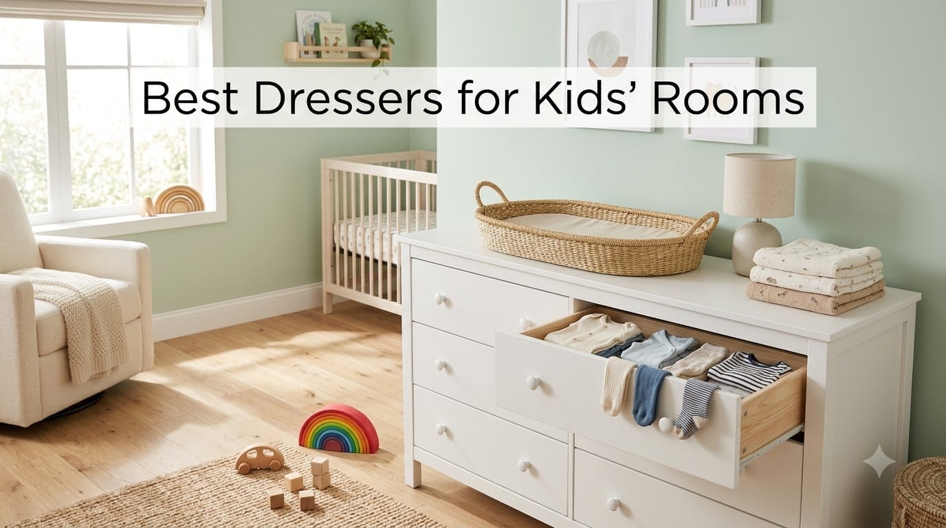 Best Dressers for Kids' Rooms