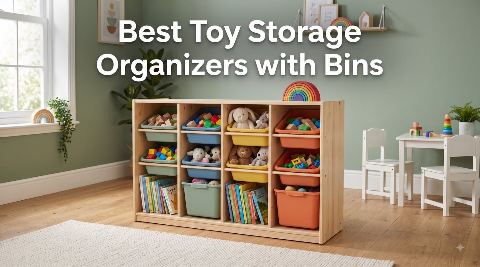 Best Toy Storage Organizers with Bins