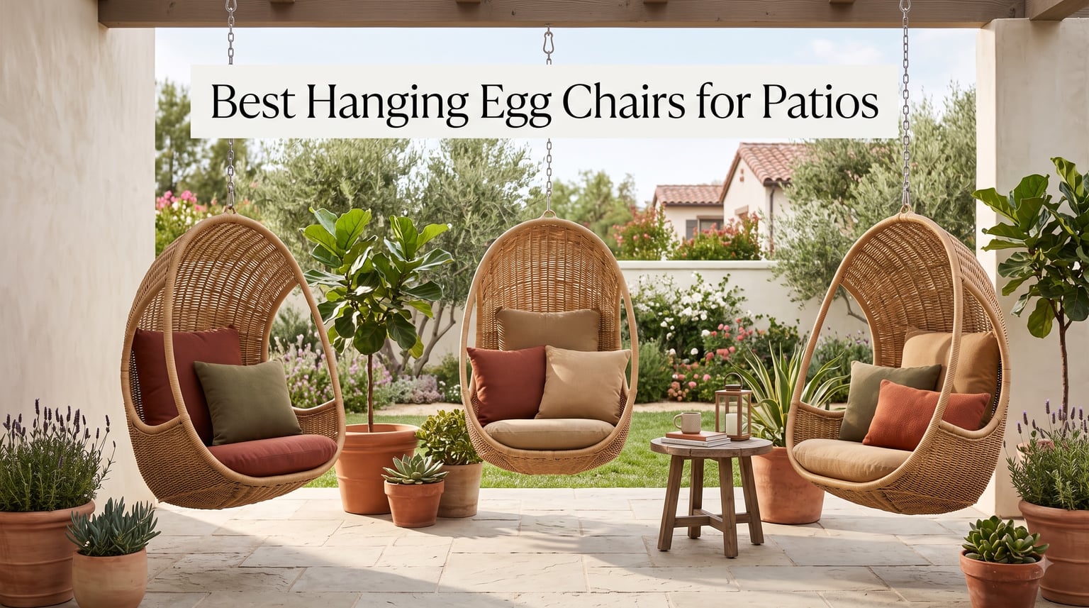 Best Hanging Egg Chairs for Patios