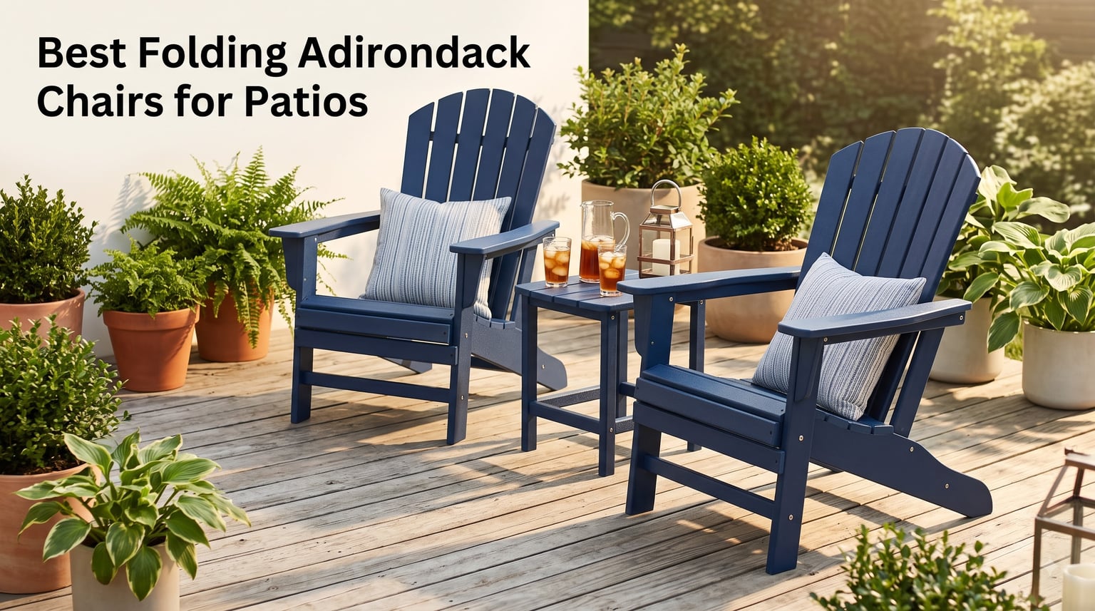 Best Folding Adirondack Chairs for Patios