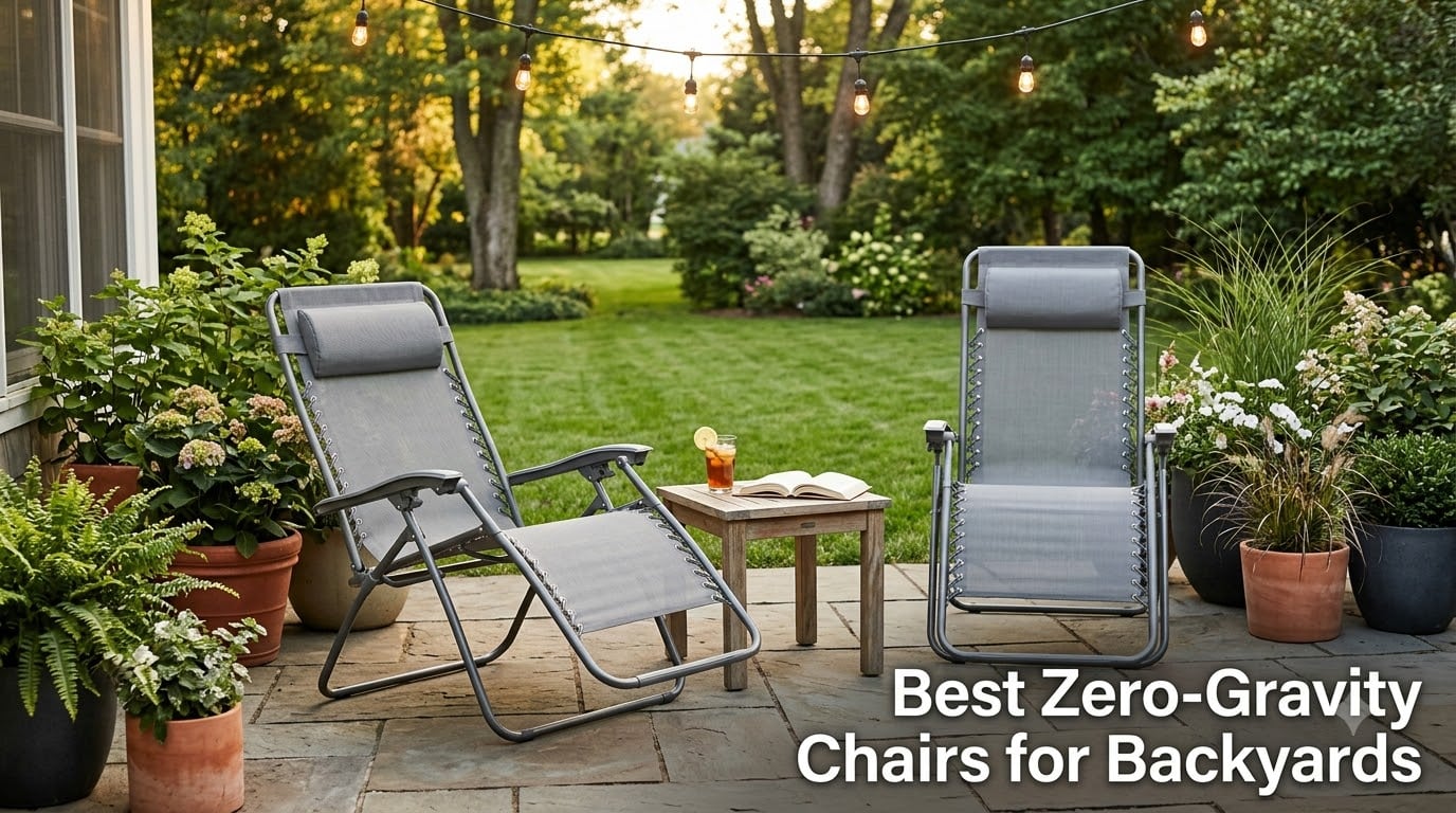 Best Zero-Gravity Chairs for Backyards