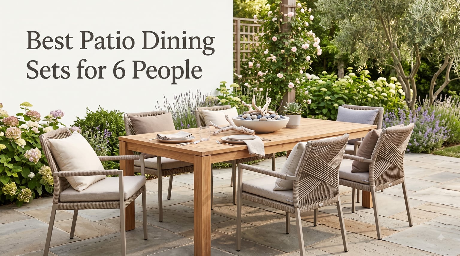 Best Patio Dining Sets for 6 People