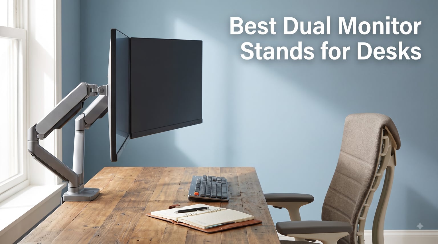Best Dual Monitor Stands for Desks