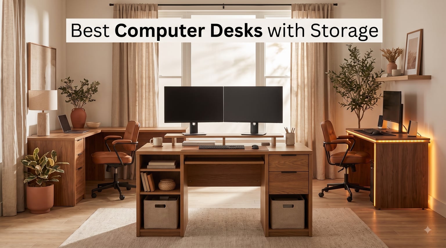 Best Computer Desks with Storage