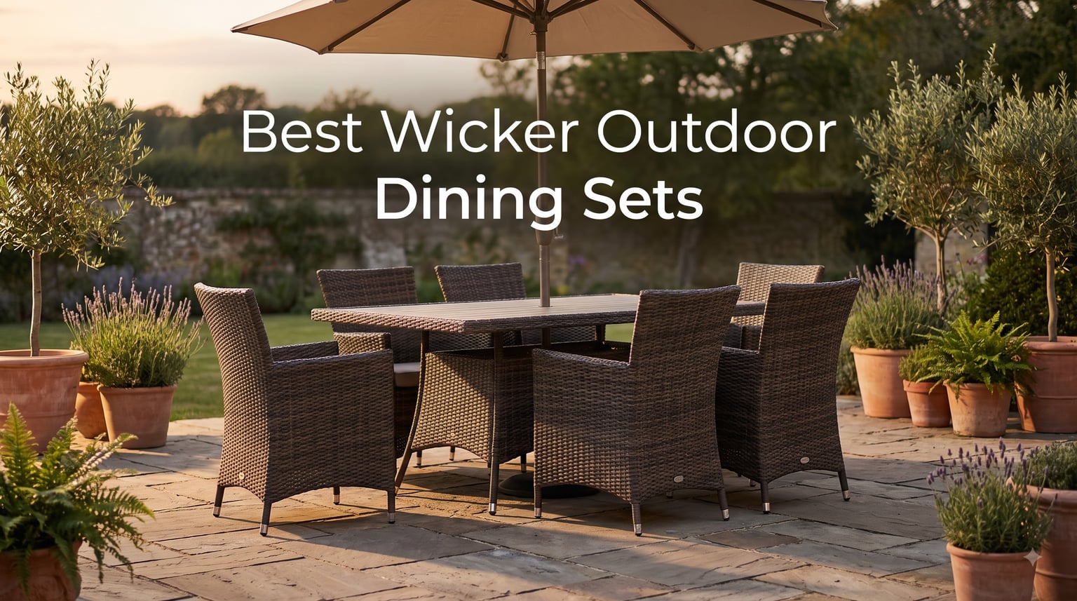 Best Wicker Outdoor Dining Sets
