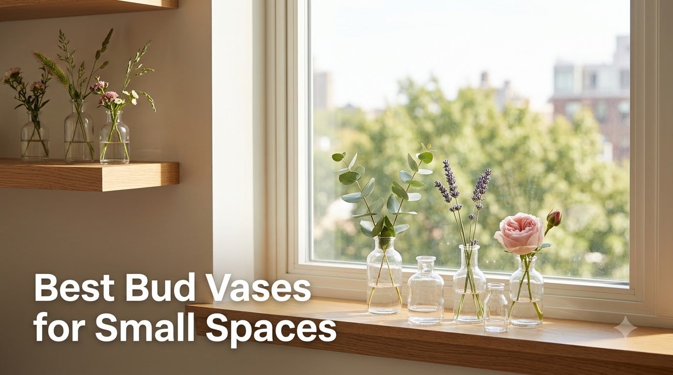 Best Bud Vases for Small Spaces
