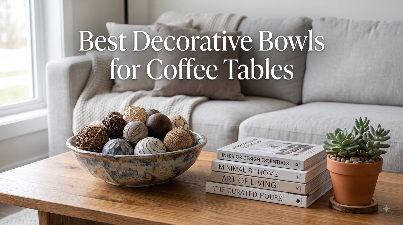 Best Decorative Bowls for Coffee Tables