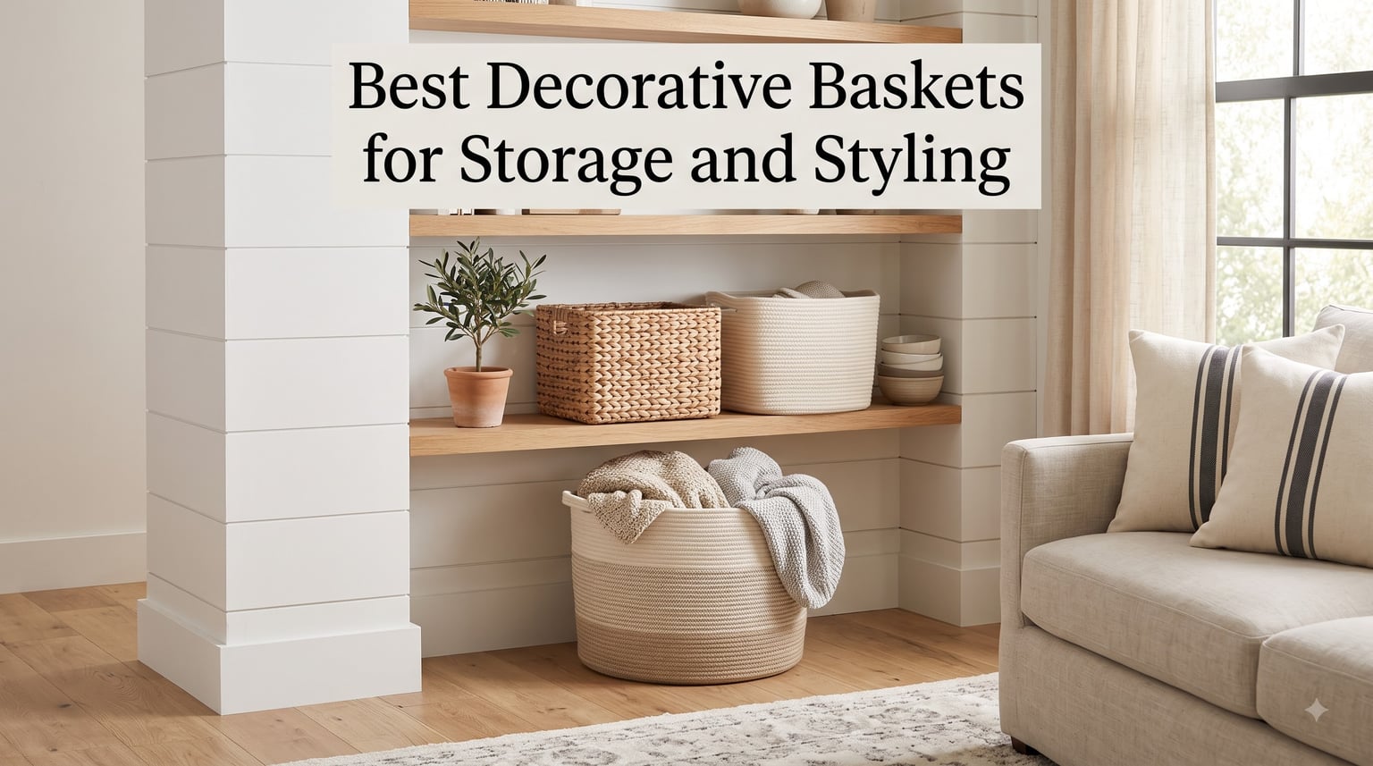 Best Decorative Baskets for Storage and Styling