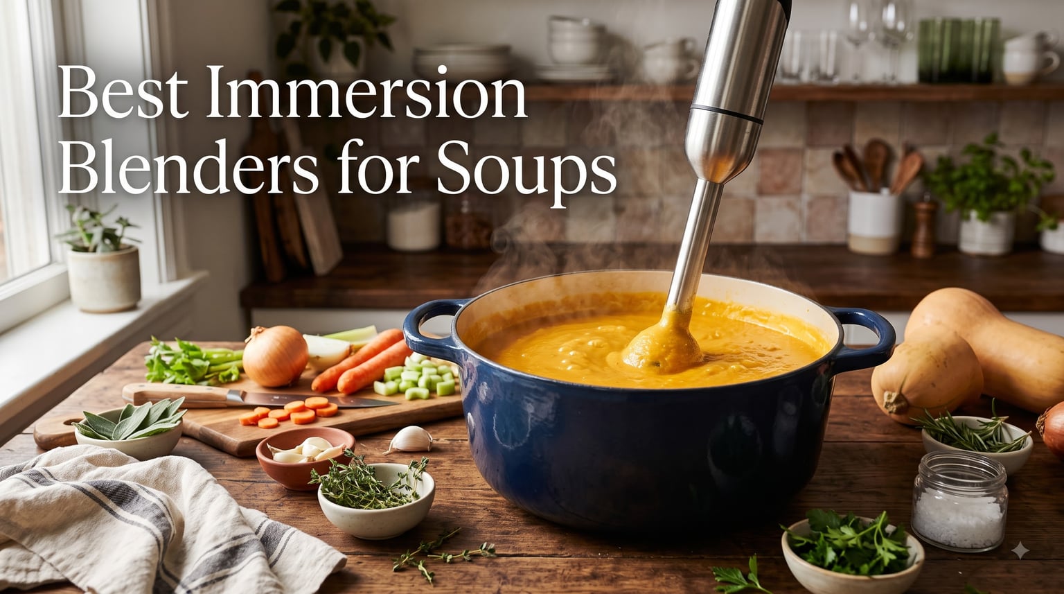 Best Immersion Blenders for Soups