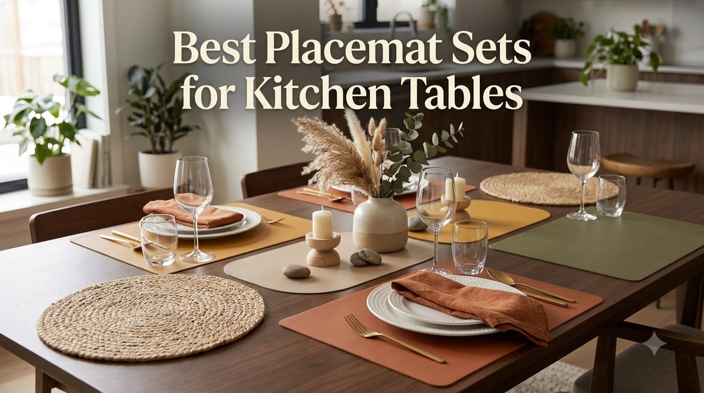 Best Placemat Sets for Kitchen Tables