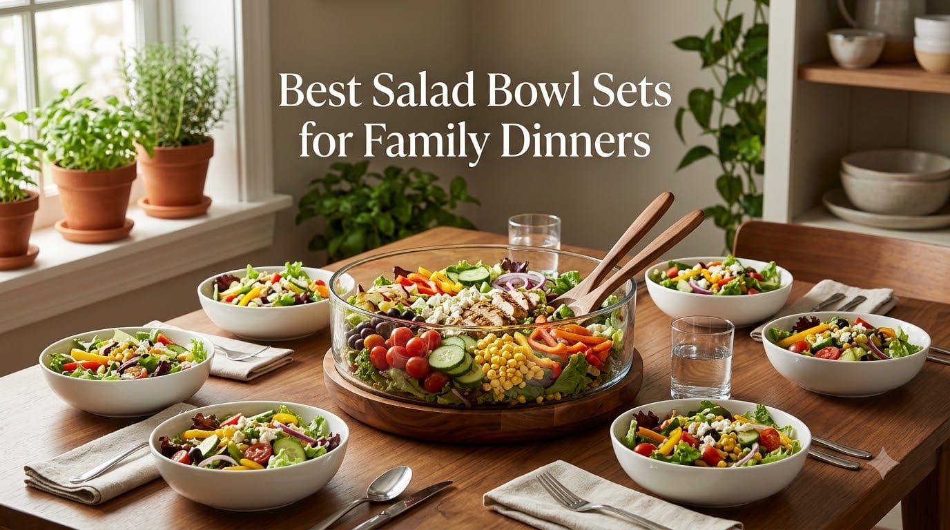 Best Salad Bowl Sets for Family Dinners
