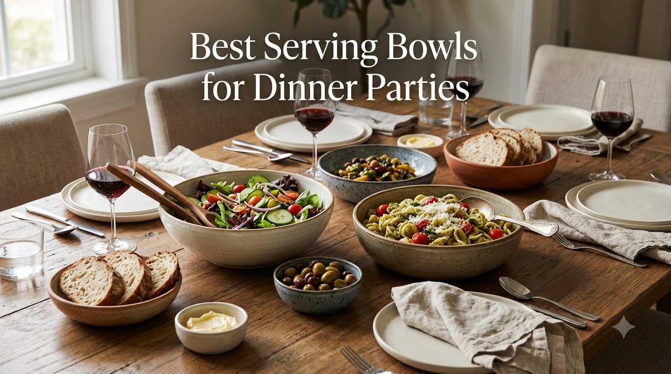 Best Serving Bowls for Dinner Parties