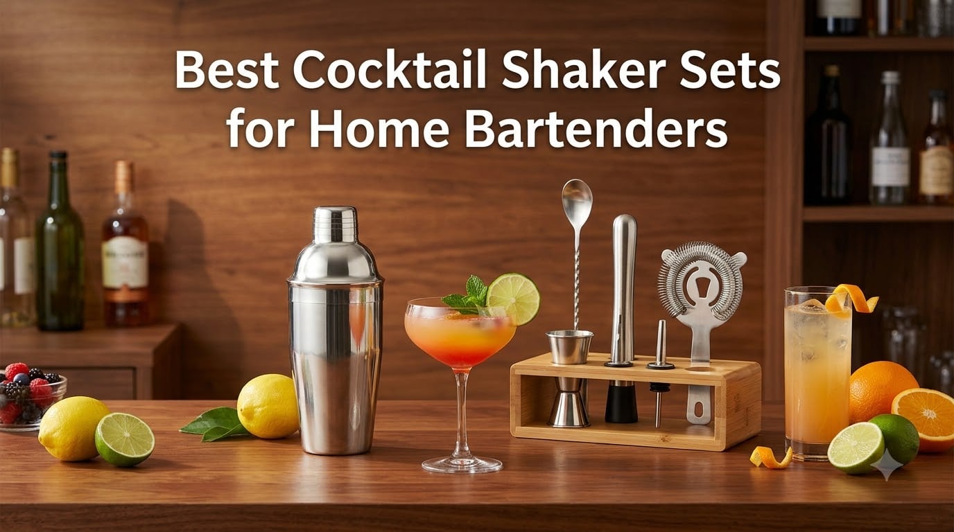 Best Cocktail Shaker Sets for Home Bartenders