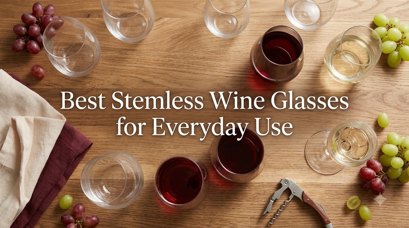 Best Stemless Wine Glasses for Everyday Use
