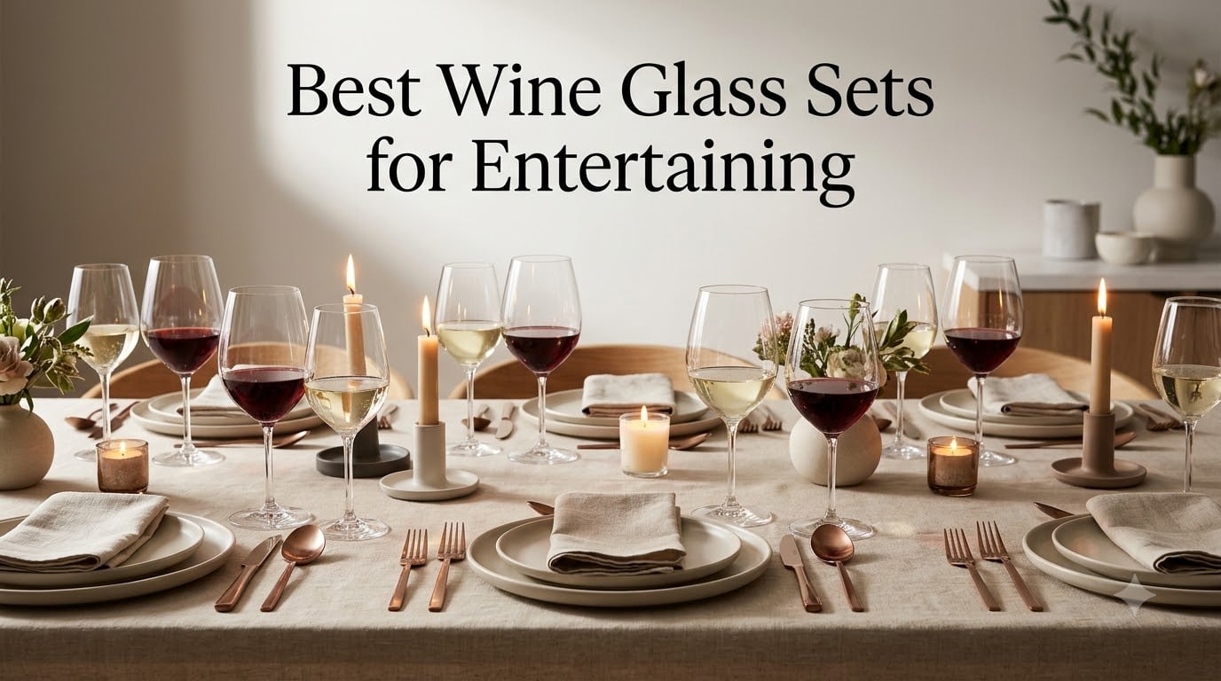 Best Wine Glass Sets for Entertaining
