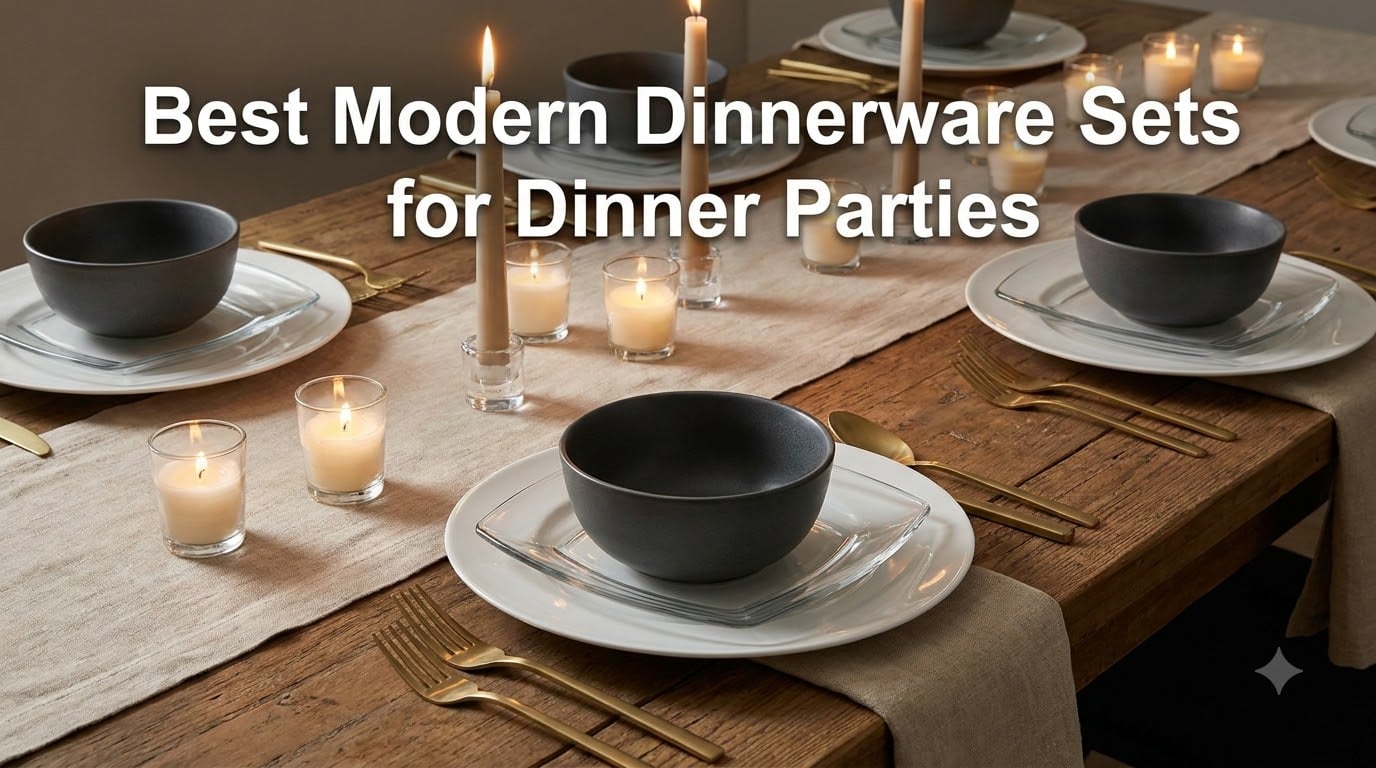 Best Modern Dinnerware Sets for Dinner Parties
