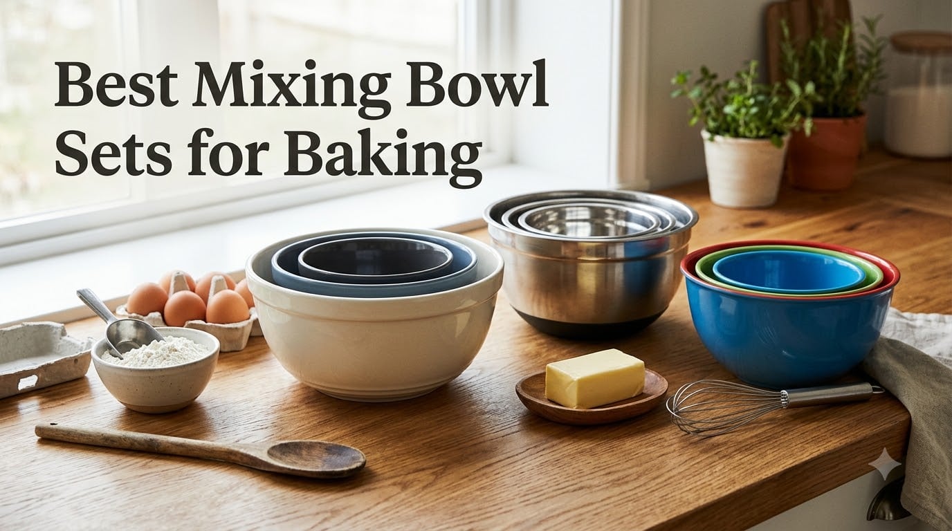Best Mixing Bowl Sets for Baking
