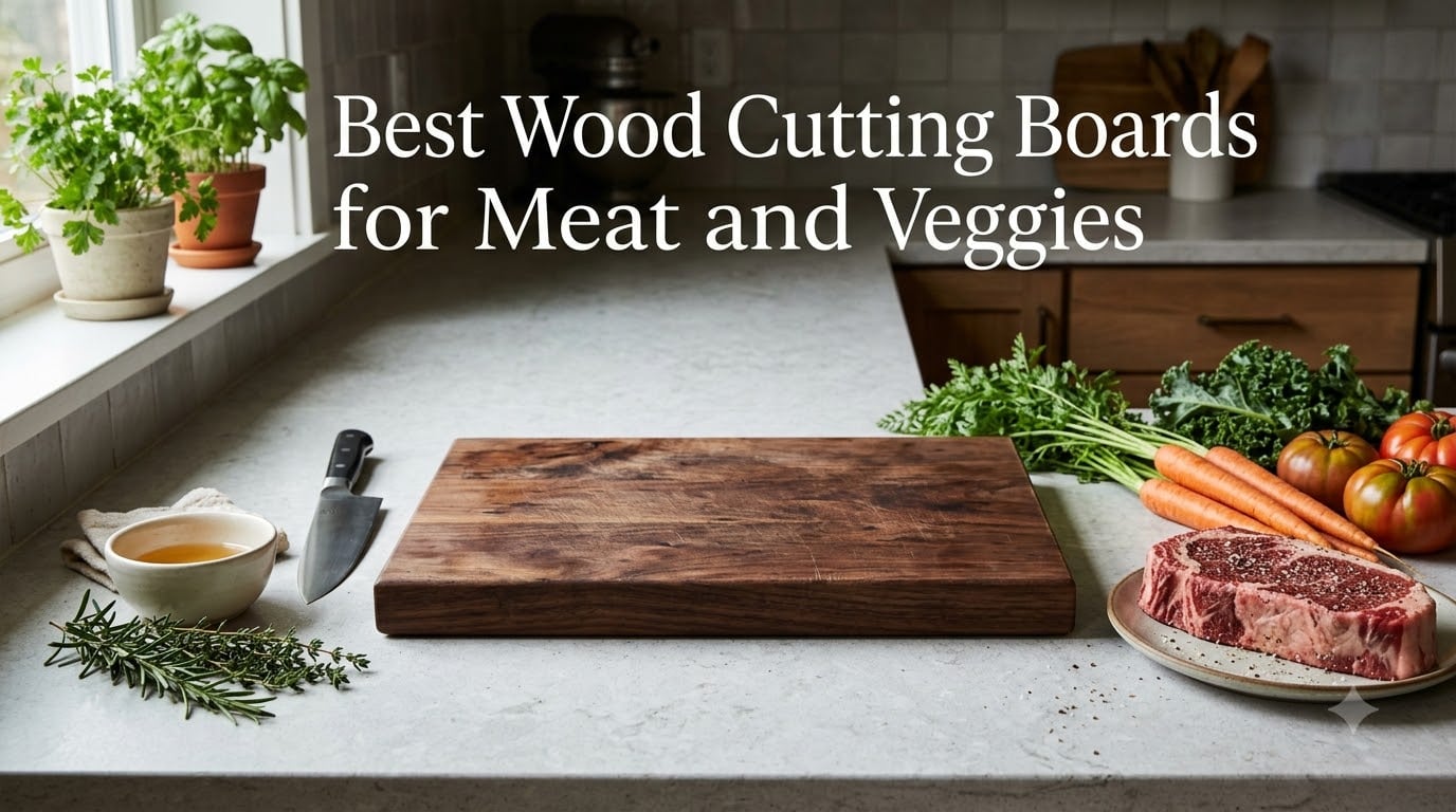 Best Wood Cutting Boards for Meat and Veggies