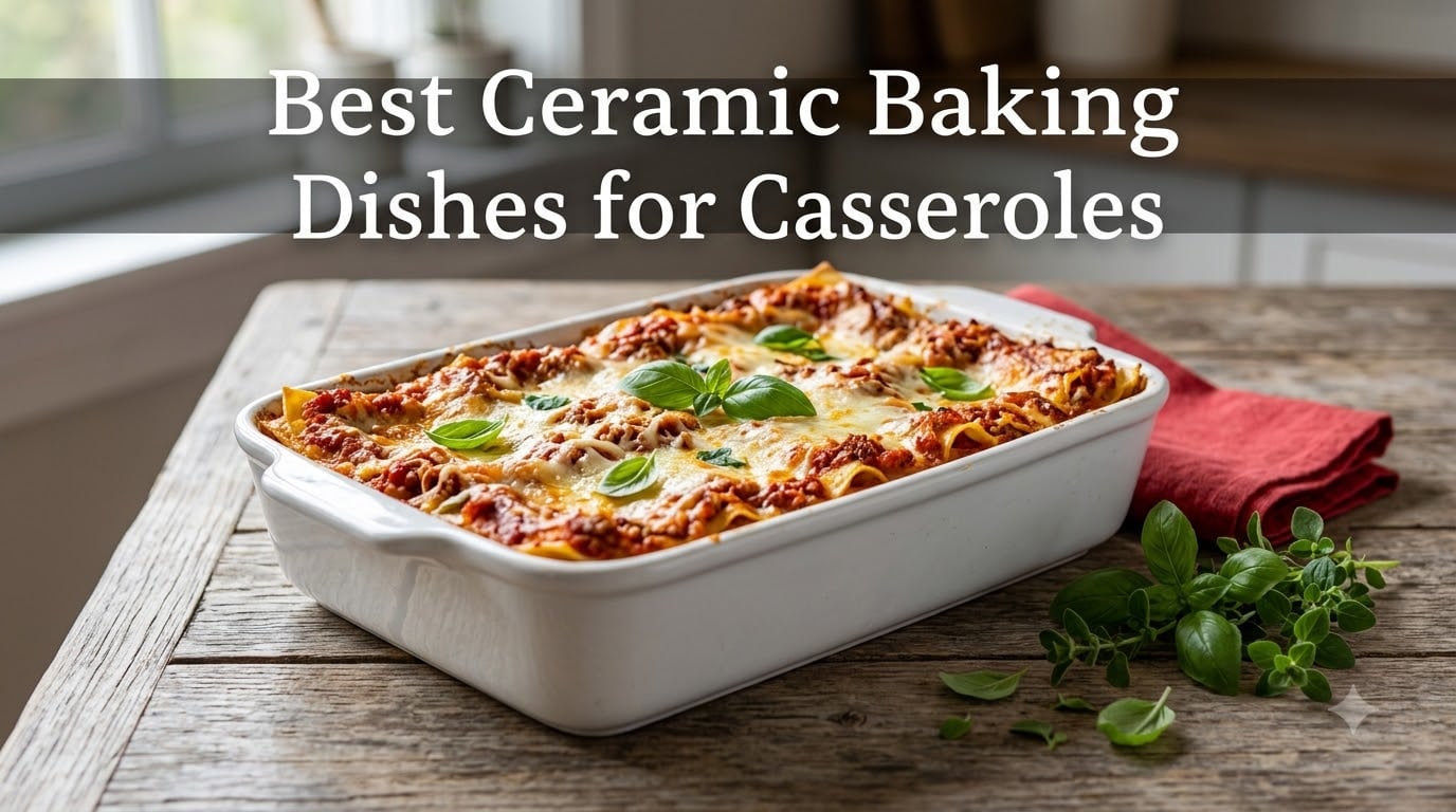 Best Ceramic Baking Dishes for Casseroles