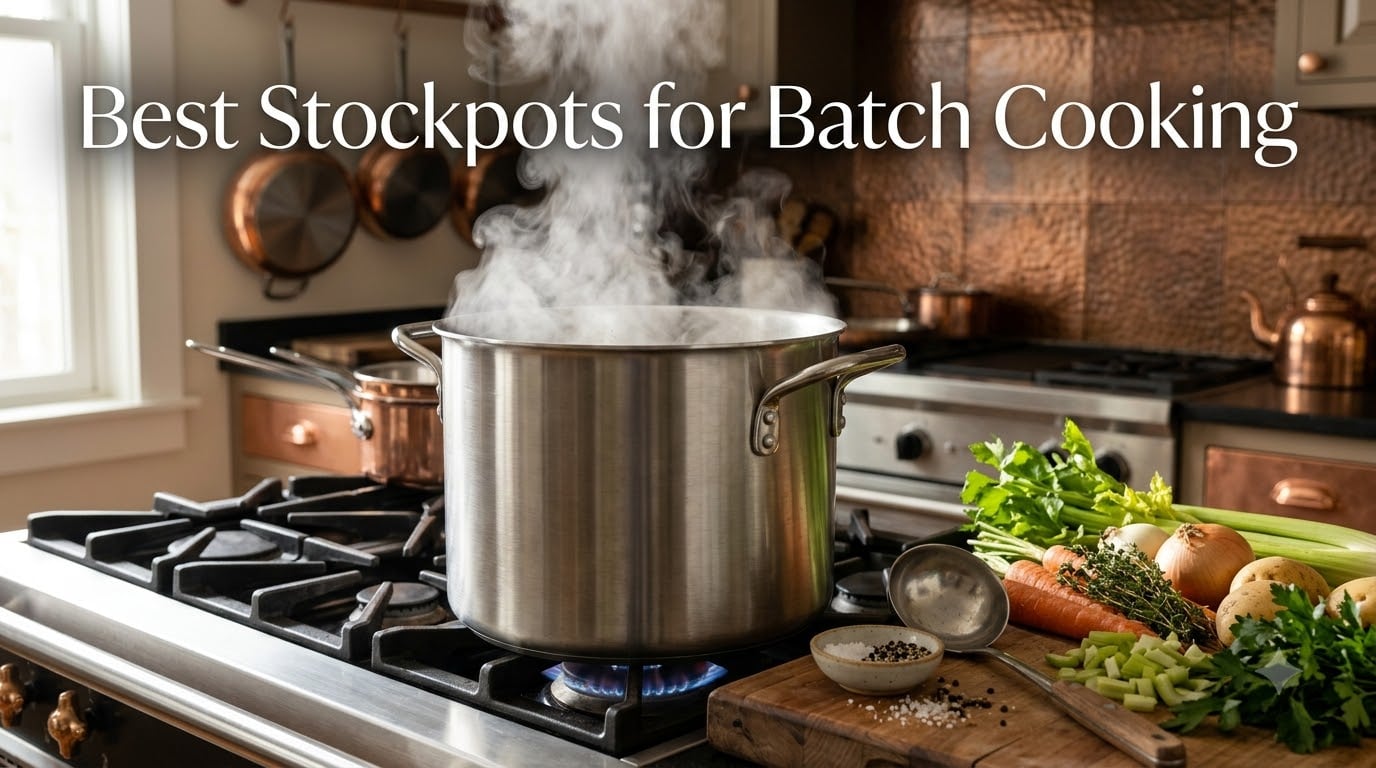 Best Stockpots for Batch Cooking