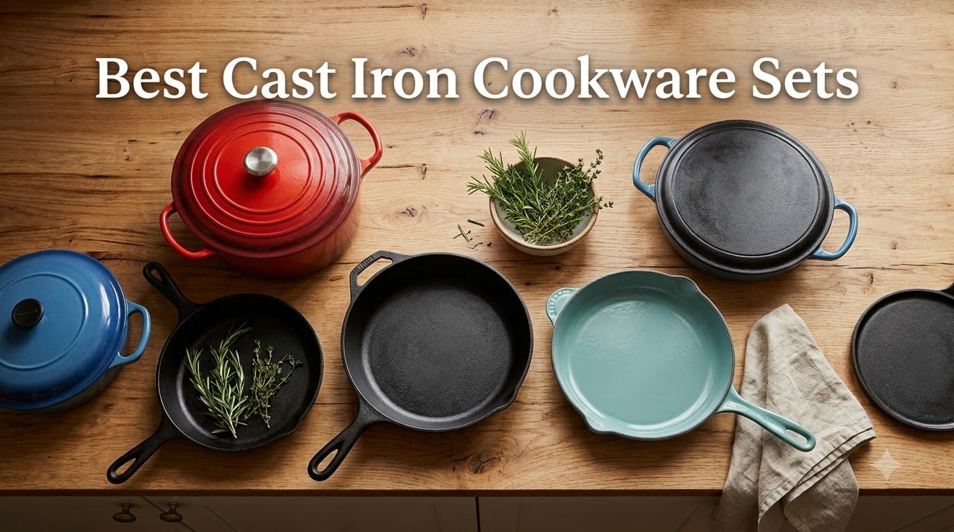 Best Cast Iron Cookware Sets