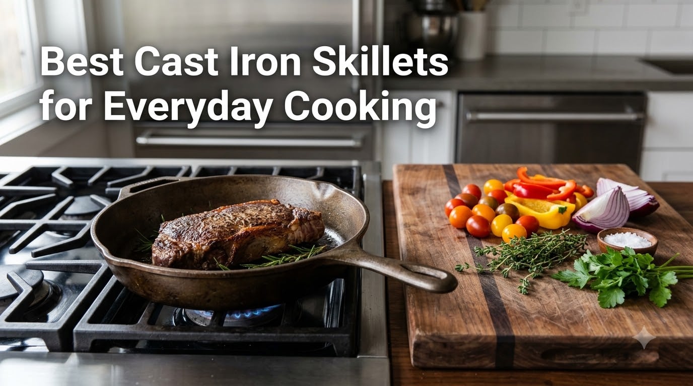 Best Cast Iron Skillets for Everyday Cooking