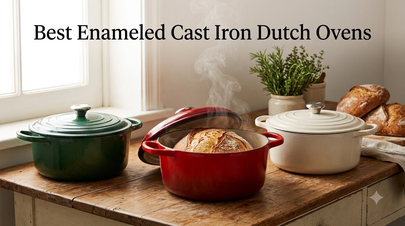 Best Enameled Cast Iron Dutch Ovens