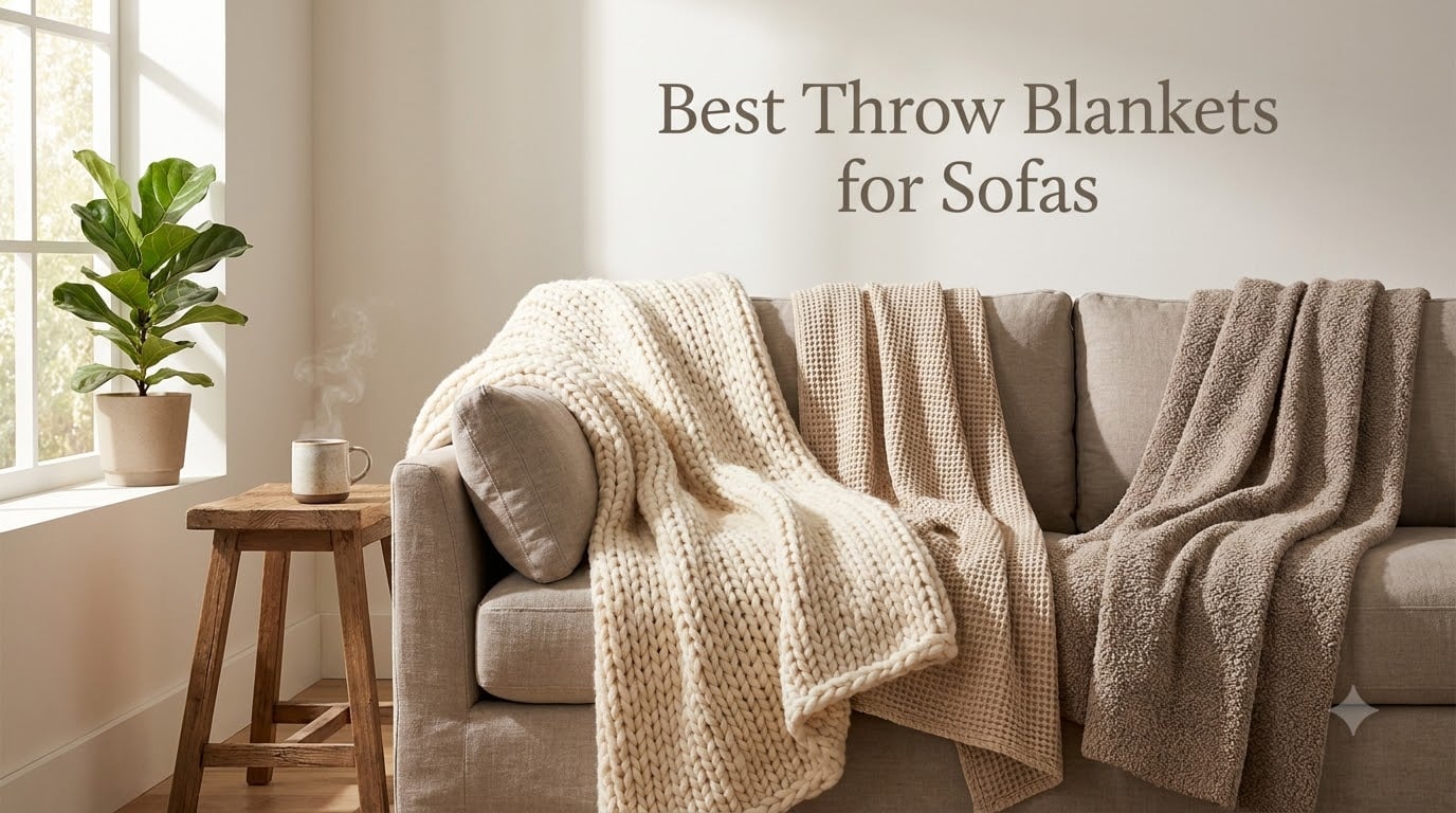 Best Throw Blankets for Sofas