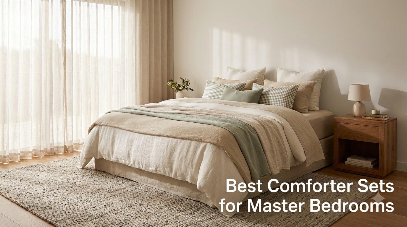 Best Comforter Sets for Master Bedrooms